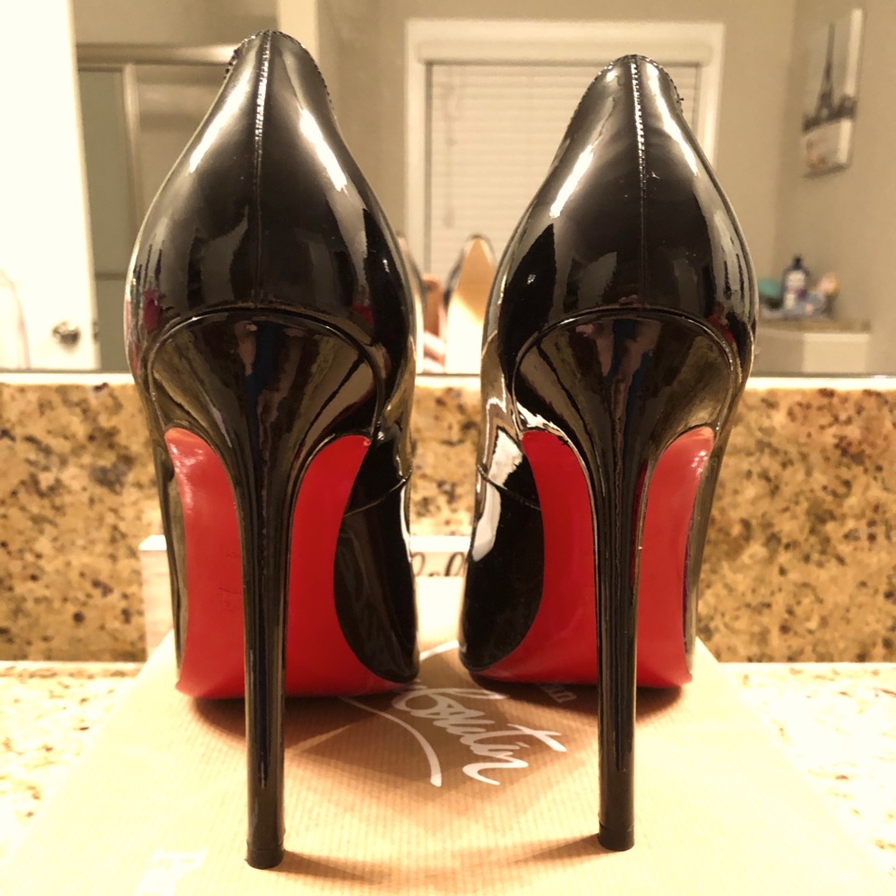 Lady Lynch 120 size 39 Black Patent